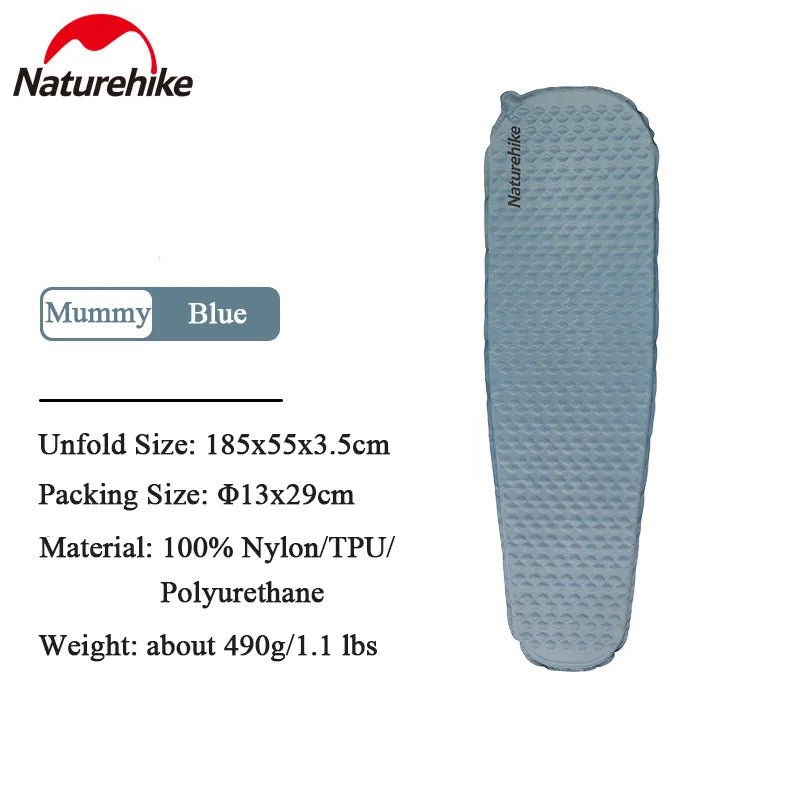 -Naturehike Self-inflating Mat Ultra-light Portable Inflatable Mattress - Outdoor Style Company