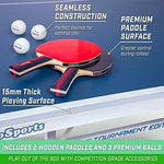-Outdoor Table Tennis Set - Includes Net, 2 Paddles, and 3 Balls with Case - Outdoor Style Company