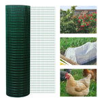 -PawHut 98' L x 35.5" H Hardware Cloth, 1/2 x 1 Inch Wire Mesh Fence Netting Roll for Aviary, Chicken Coop, Rabbit Hutch, Animal, Garden Protection - Outdoor Style Company