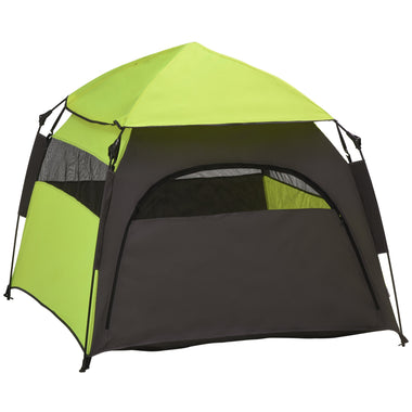 Pet Supplies-Pop Up Dog Tent for Extra Large and Large Dogs, Portable Pet Camping Tent with Carrying Bag for Beach, Backyard, Home, Green - Outdoor Style Company