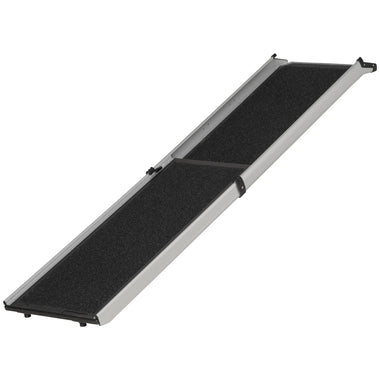 Pet Supplies-Portable Folding Pet Ramp, Dog Ramp for Cars with One Carry Handle, Non-Slip Ramp for Dogs to Get into a Car, Secure Aluminum Side Rails, Black - Outdoor Style Company