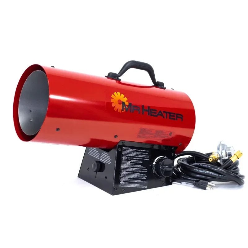 -Portable Outdoor 60,000 BTU Forced Air Propane Shop Heater - Outdoor Style Company