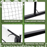 -Portable Outdoor Pickleball Net, 22 FT Net Regulation Size - Outdoor Style Company