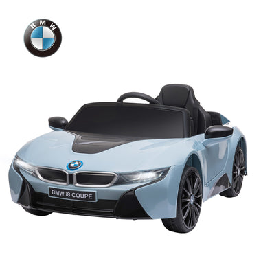 Toys and Games-Remote Control Ride on Car, Licensed BMW I8 Coupe 6V Battery Elecrtric Toy Car with Music Horn Lights MP3 & Suspension Wheels, Blue - Outdoor Style Company