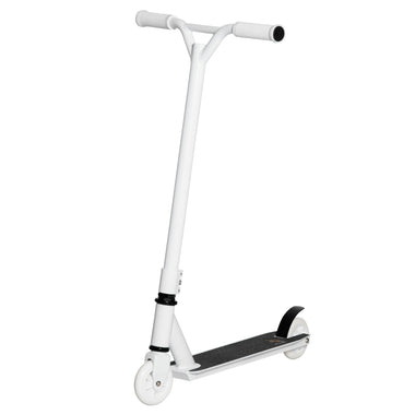 Toys-Stunt Scooter Pro Scooter Entry Level Freestyle Scooter w/ Lightweight Alloy Deck for 14 Years and Up Teens, Adults, White - Outdoor Style Company